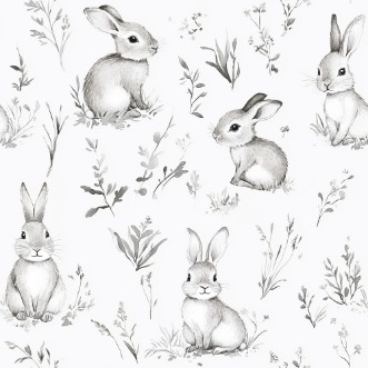 Bild på Bunny Dreams Grey - 1026901-04
