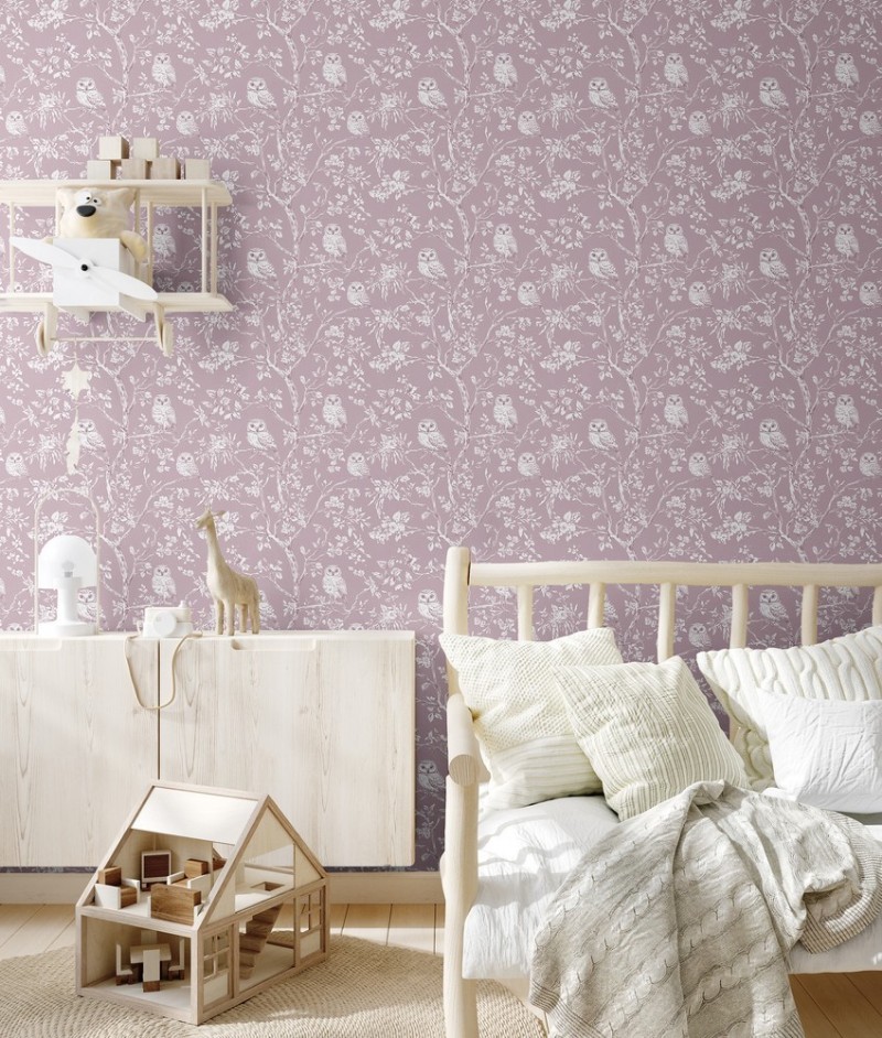 Picture of Vintage Pink owls  - 1027401-05