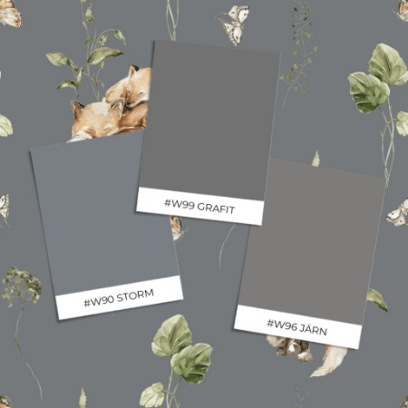 Picture of Fargesammensetning Fox garden Dark Grey - 1028001-09 - 09821-01