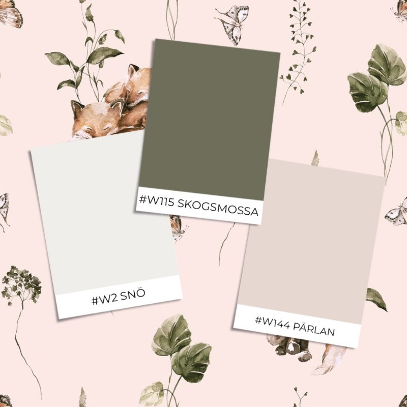 Picture of Eksempel på produktstil - Fox garden Light Pink - 1028001-10