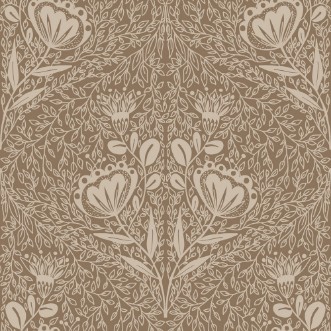 Bild på Floral Ogee in Brown - 1032501-04