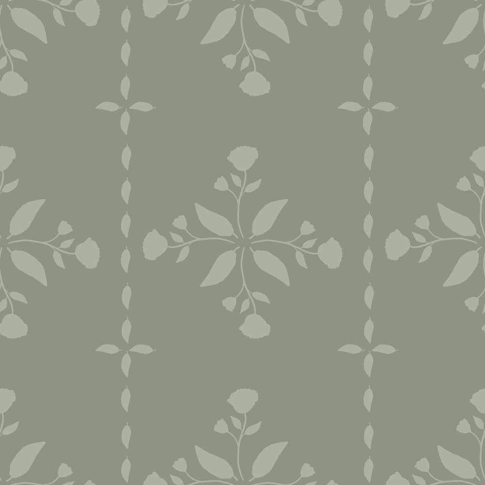 Picture of Lines in Verticals in Green - 1033101-04