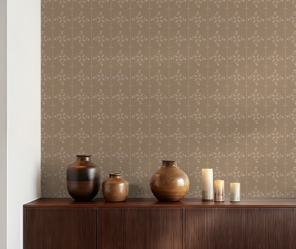 Picture of Lines in Verticals in Brown - 1033101-05