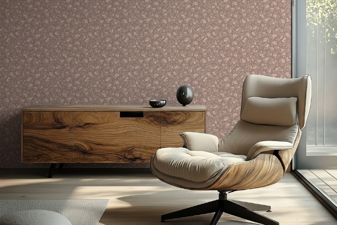 Afbeeldingen van Branches in Bloom Brown - 1034401-04