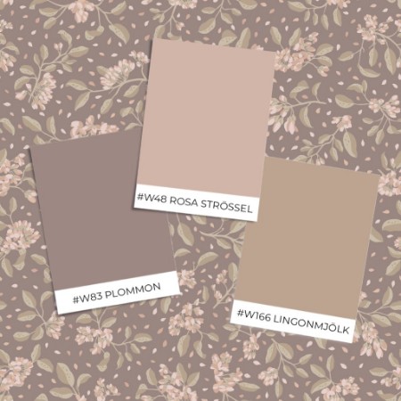 Bild vun Muster Stil - Branches in Bloom Brown - 1034401-04