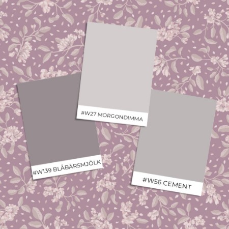 Bild vun Muster Stil - Branches in Bloom Pink - 1034401-07