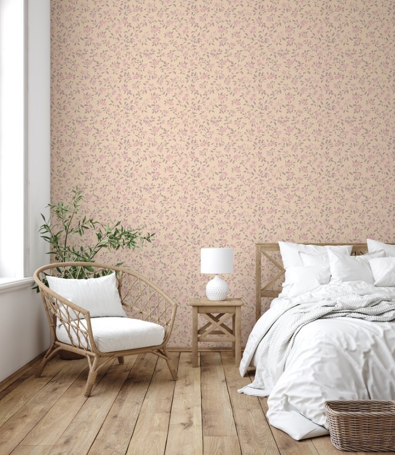 Afbeeldingen van Branches in Bloom Beige - 1034401-08