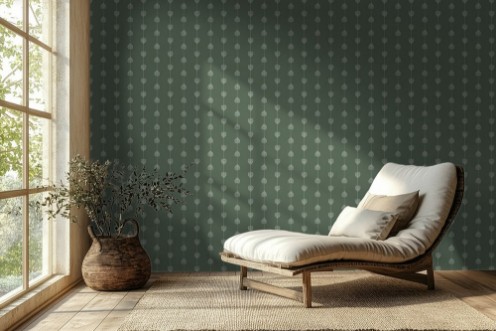 Bild på Hearts on a string Dark Green - 1034601-04