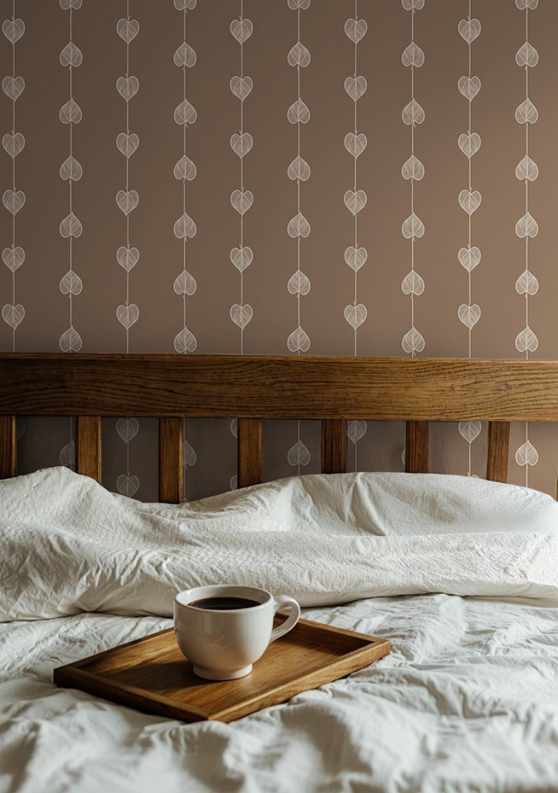 Picture of Hearts on a string Brown - 1034601-05