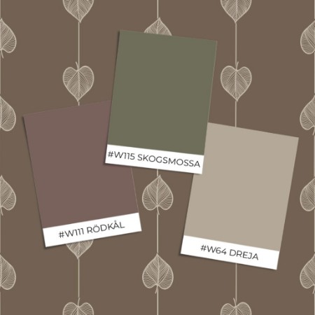 Picture of Fargesammensetning Hearts on a string Brown - 1034601-05 - 09847-01