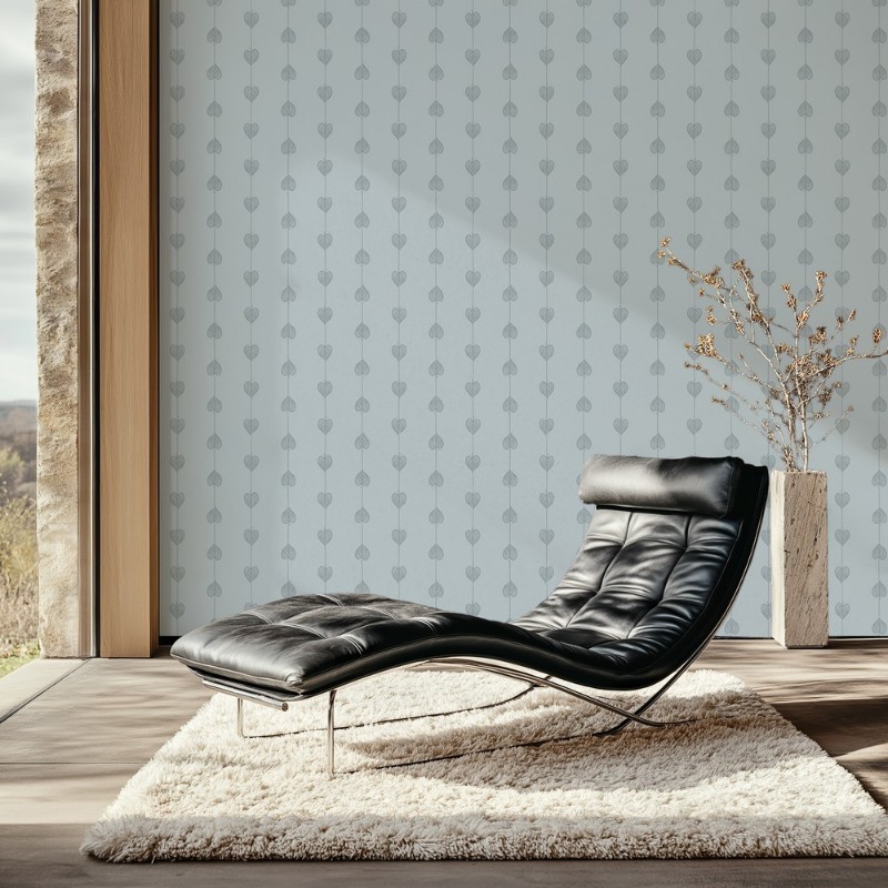 Picture of Hearts on a string Light Blue - 1034601-06