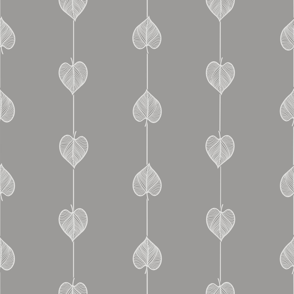 Picture of Hearts on a string Grey - 1034601-07