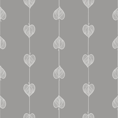 Picture of Hearts on a string Grey - 1034601-07