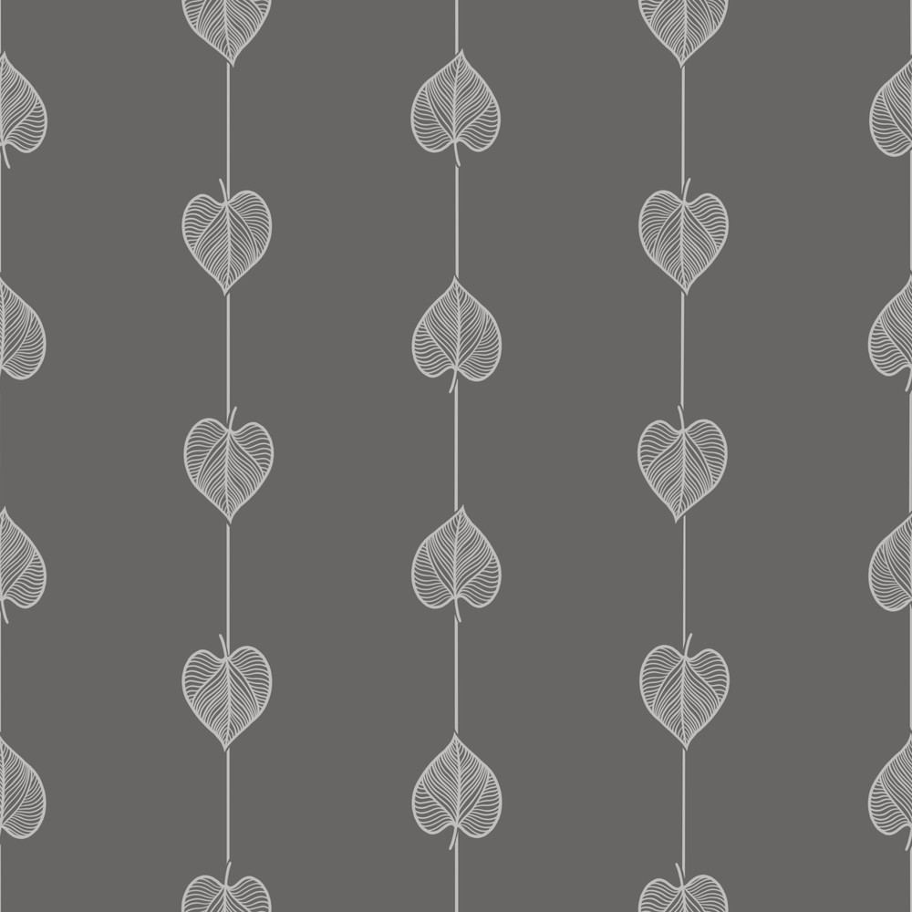 Picture of Hearts on a string Dark Grey - 1034601-08