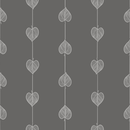 Picture of Hearts on a string Dark Grey - 1034601-08