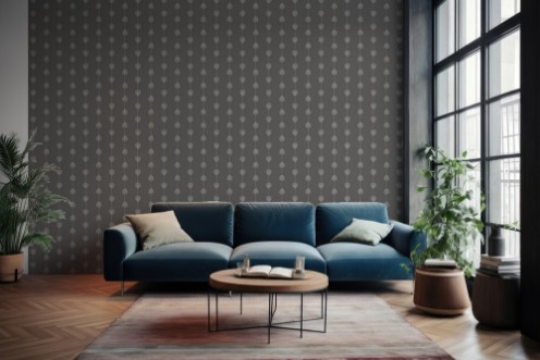 Bild på Hearts on a string Dark Grey - 1034601-08