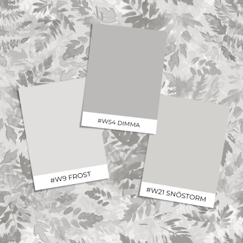 Picture of Eksempel på produktstil - Ferns Dark Grey - 1037201-04