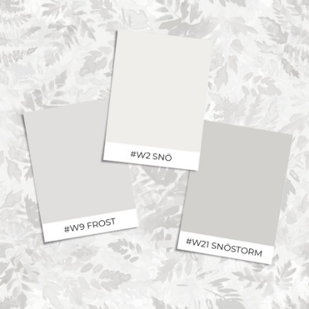 Picture of Fargesammensetning Ferns Light Grey - 1037201-05 - 09853-01