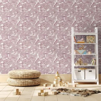 Bild på Vintage wild friends Pink - 1028801-04