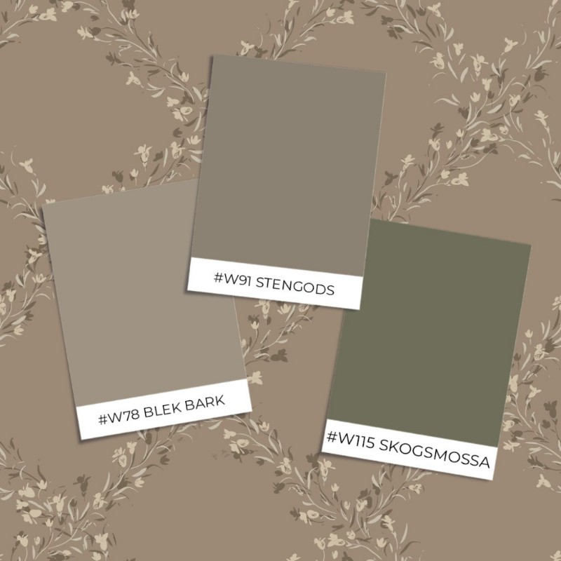 Picture of Värinäyte malli - Olivia Trellis Brown - 1037801-07