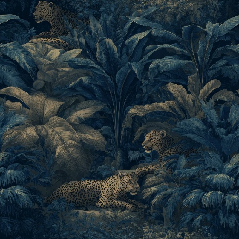 Afbeeldingen van Kleurcombinatie Ismail Blue Brown - 1094701-04 - 10079-01