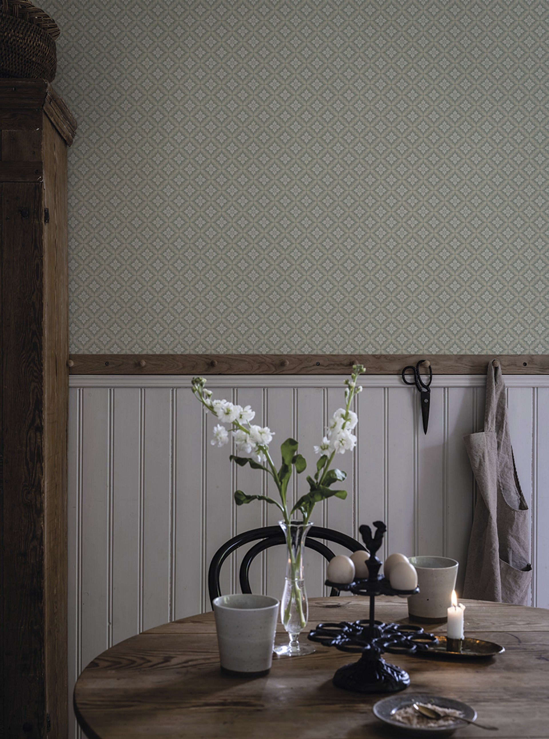 Ingrid Grön - 516-03 wallpaper Duro