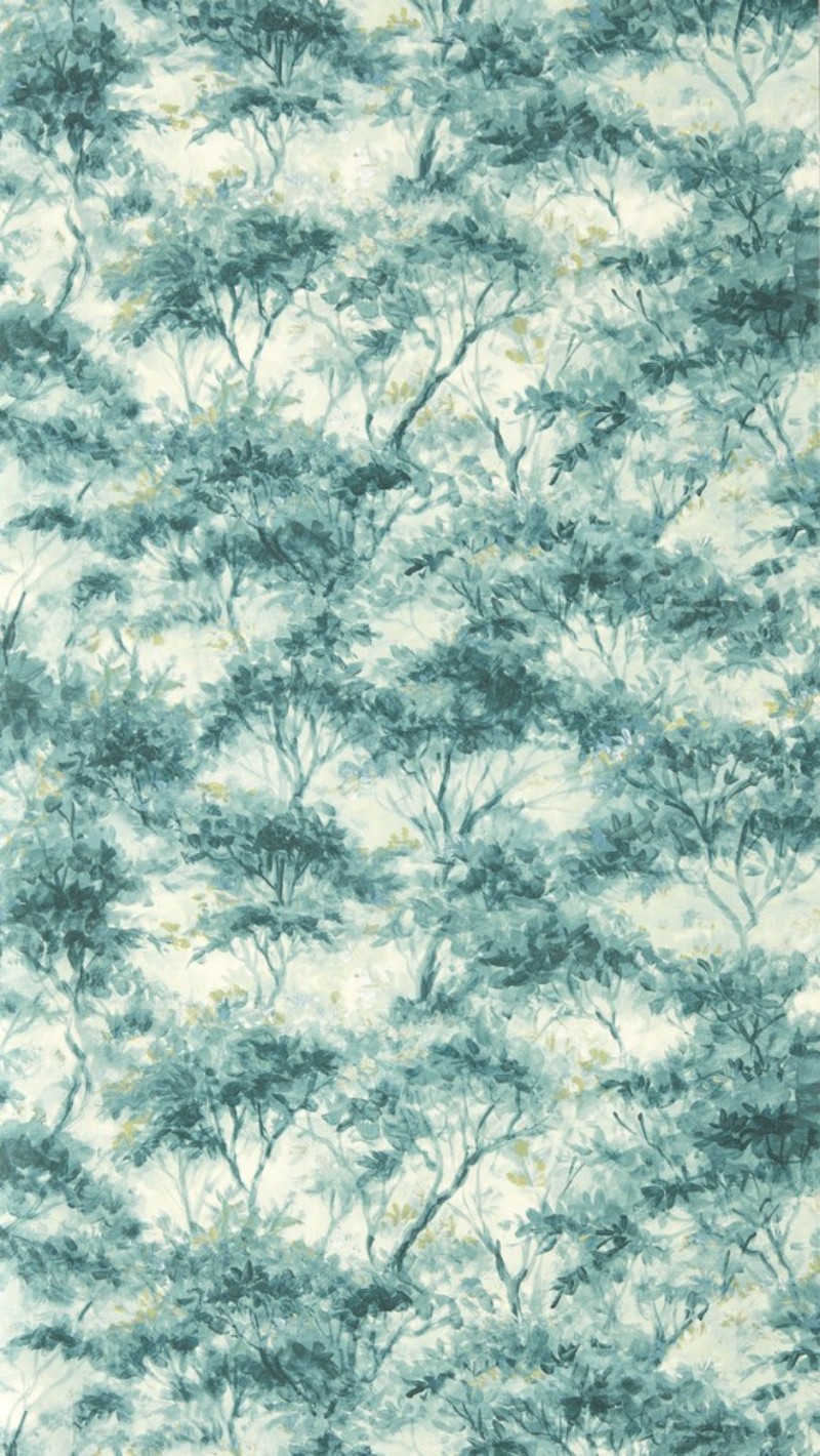 Boschetto Teal - CCW0164-04 wallpaper Clarke & Clarke
