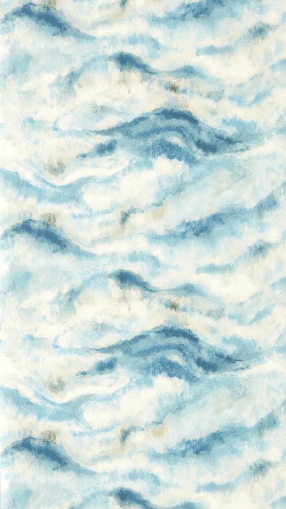 Earthscape Denim - CCW0166-01 wallpaper Clarke & Clarke