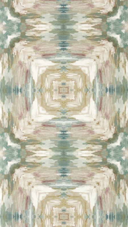 Kalia Mineral/blush - CCW0167-01 wallpaper Clarke & Clarke