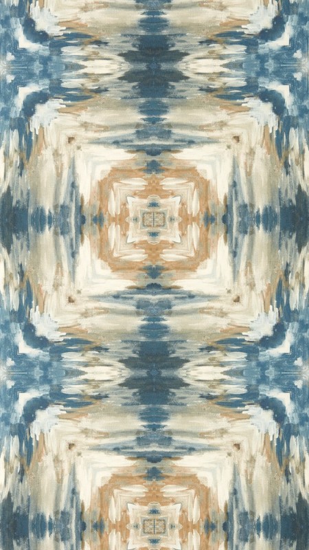 Kalia Midnight/Antique - CCW0167-03 wallpaper Clarke & Clarke