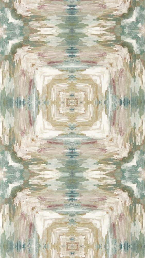 Kalia Mineral/blush - CCW0167-01 wallpaper Clarke & Clarke