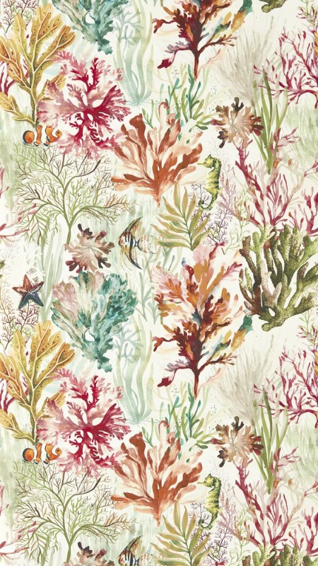 Oceana Coral - CCW0168-01 wallpaper Clarke & Clarke