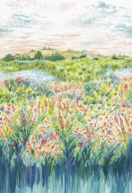 Wildbloom Summer - CCW0171-01 wallpaper Clarke & Clarke