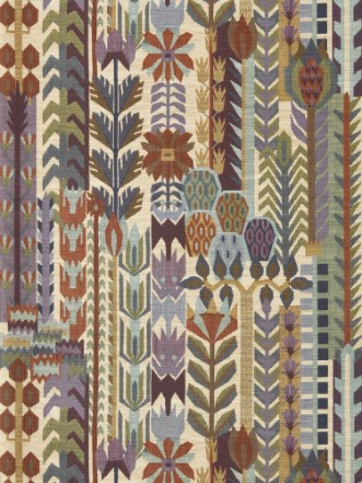 Kuparr Burgundy/heather - HFUP113357 wallpaper Harlequin