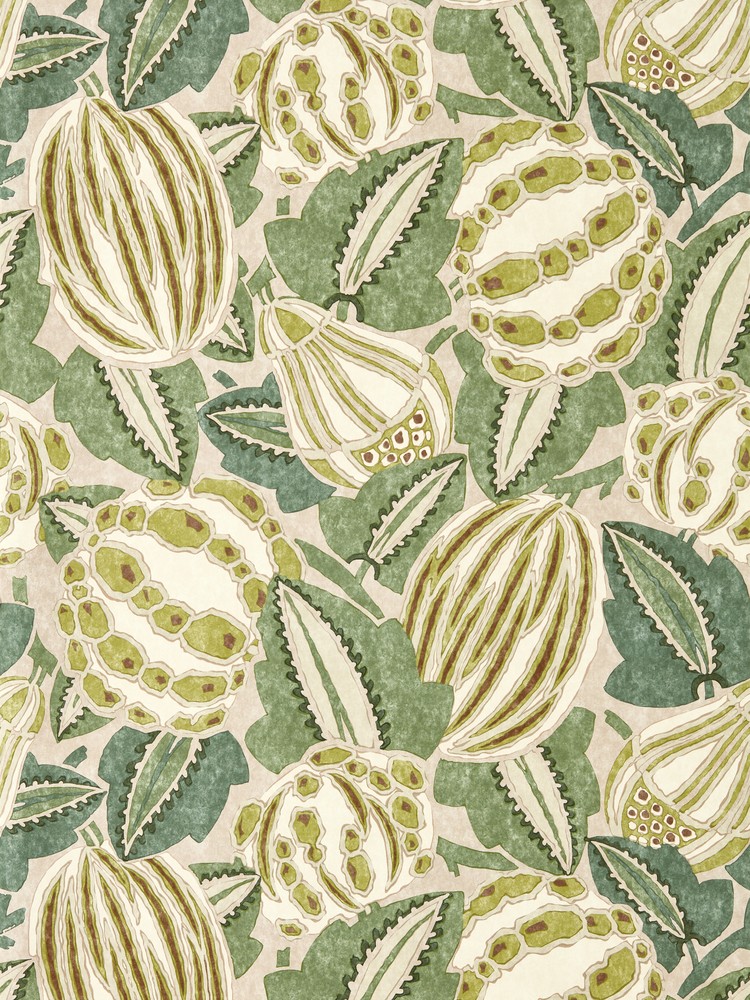 Zenith Blush/forest - HFUP113359 wallpaper Harlequin