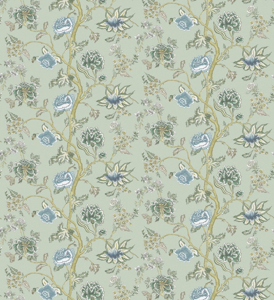 Indienne Emerald/citrine - HFUP113373 wallpaper Harlequin