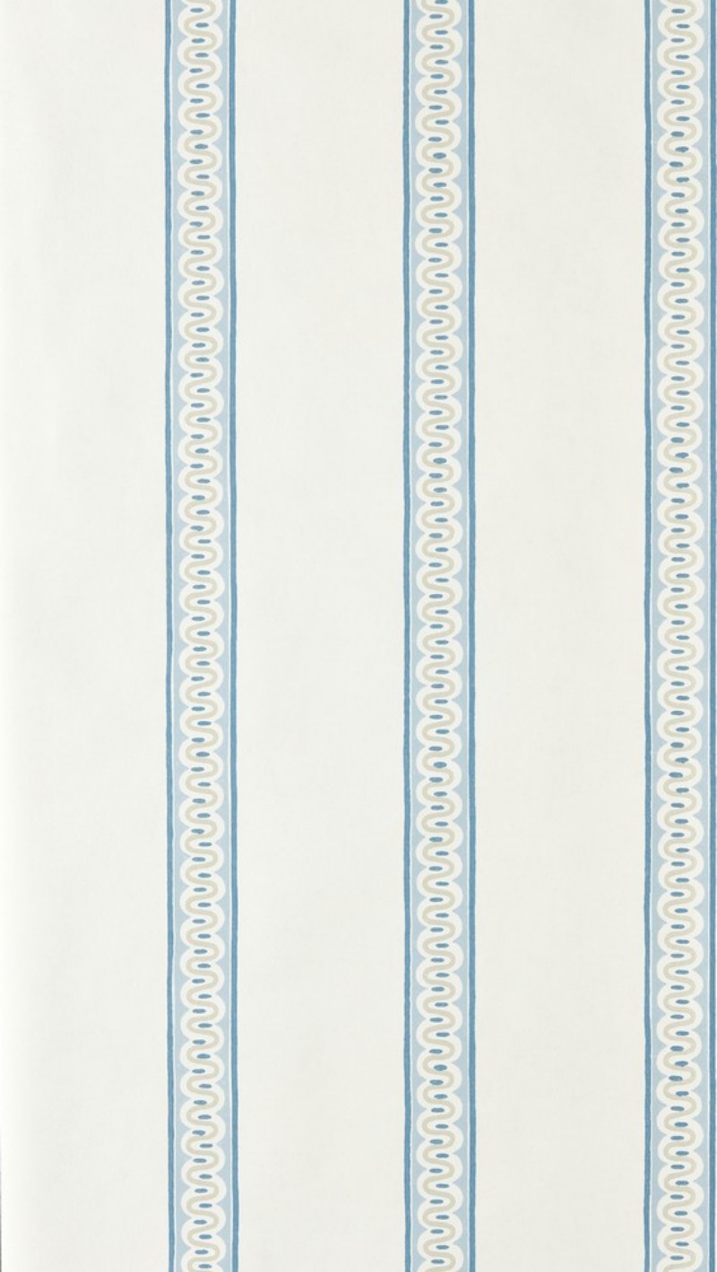Fondant Stripe Denim - NPOP113385 wallpaper Scion