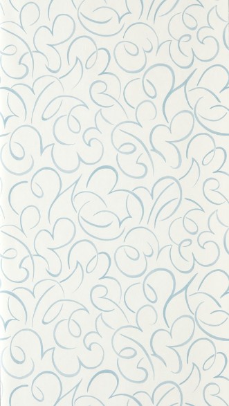 Flo Swirl Cornflower - NPOP113389 wallpaper Scion