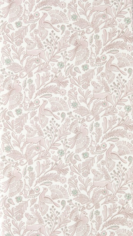 Dove & Deer Lilac - NPOP113391 wallpaper Scion