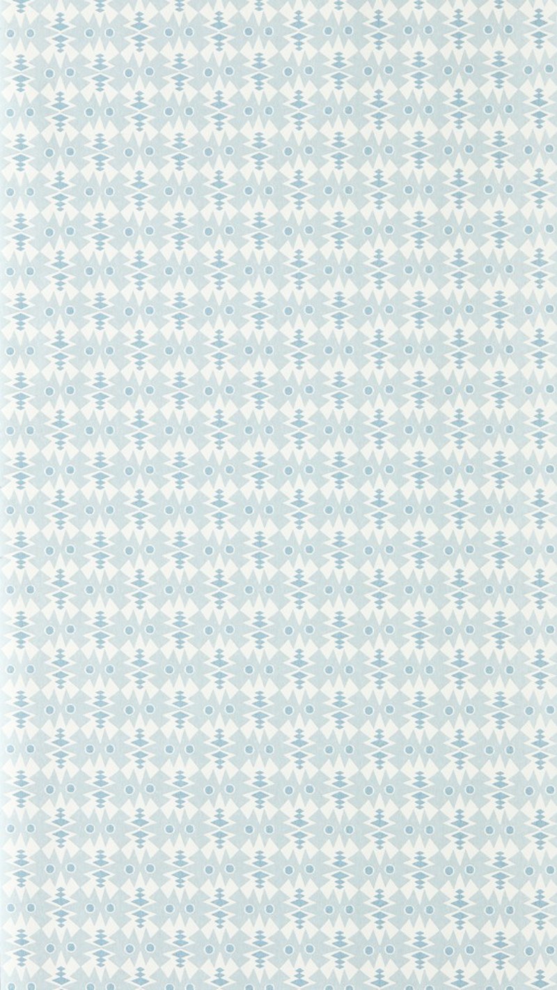 Owl & Butterfly Denim - NPOP113410 wallpaper Scion