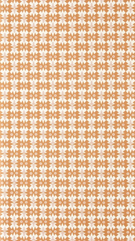 Owl & Butterfly Tangerine/Blush - NPOP113411 wallpaper Scion