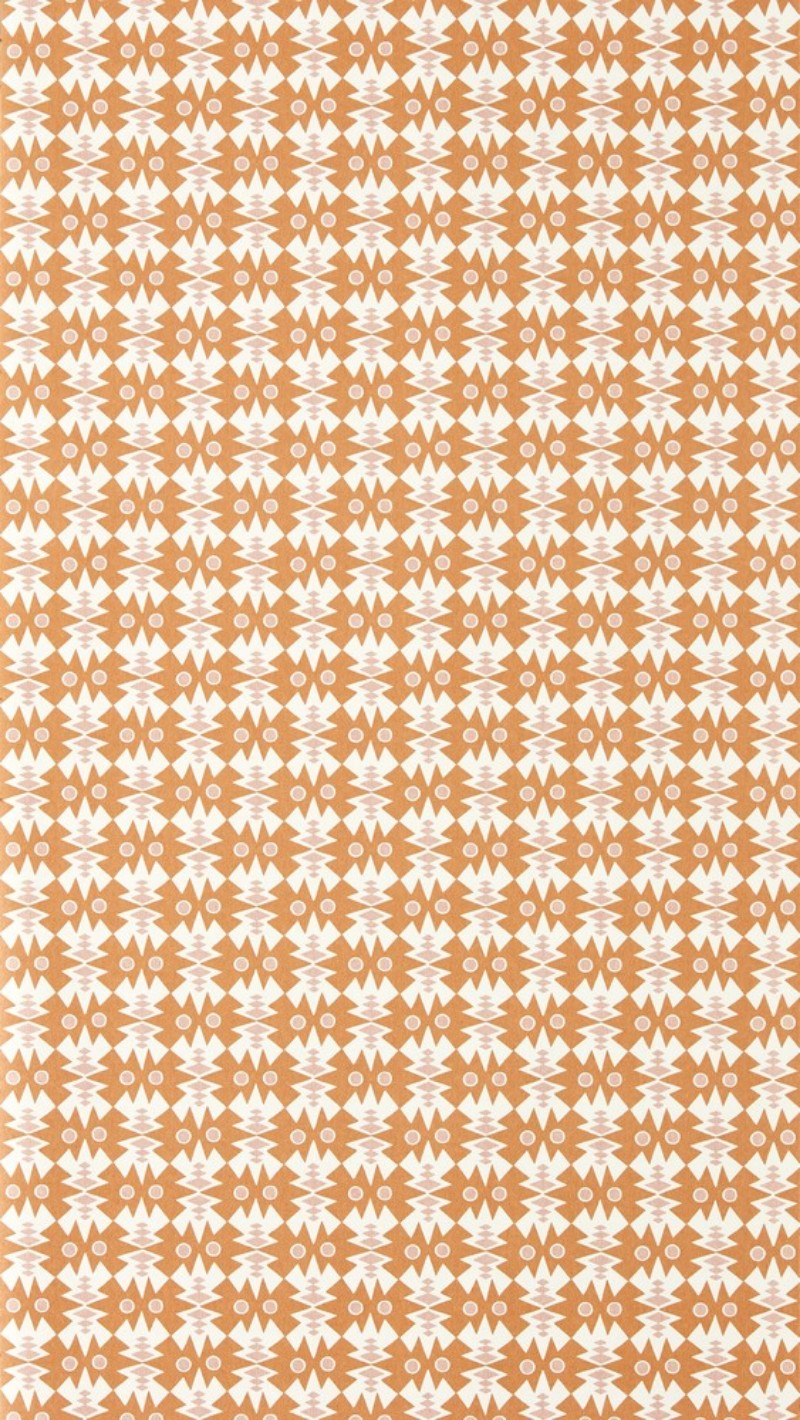 Owl & Butterfly Tangerine/Blush - NPOP113411 wallpaper Scion