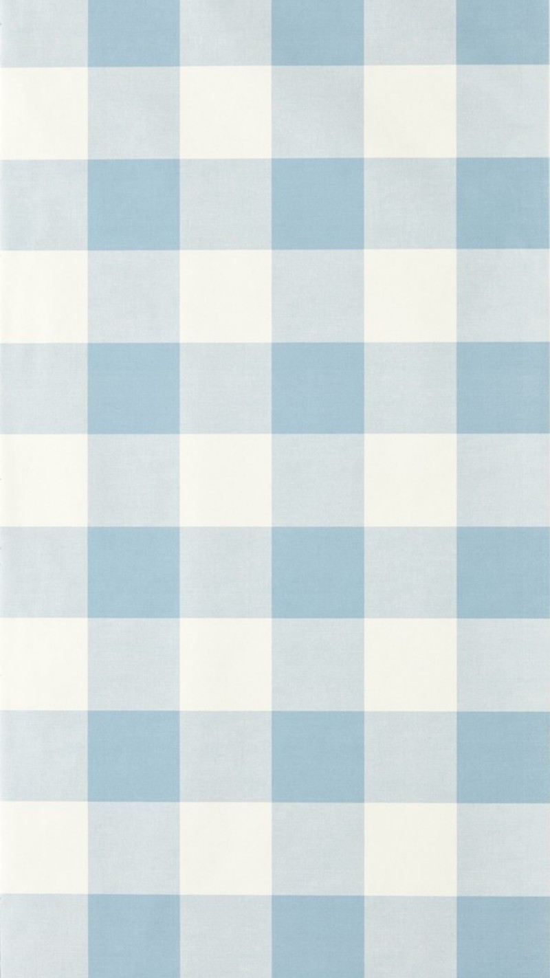 Central Check Cornflower - NPOP113416 wallpaper Scion