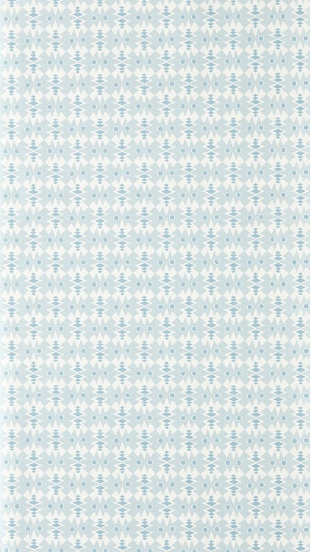 Owl & Butterfly Denim - NPOP113410 wallpaper Scion