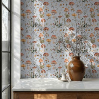 Anja Light Blue - 1067401-04 wallpaper Scandza