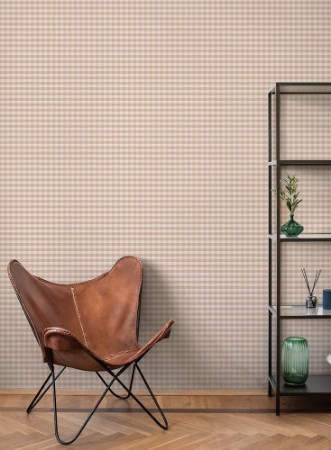 Obrazek Checkered petite Brown - 1031501-08