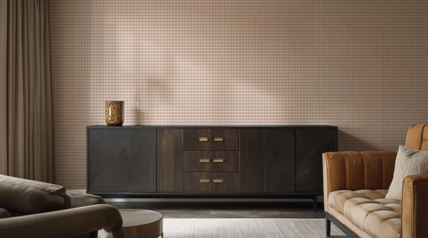 Picture of Checkered petite Brown - 1031501-08