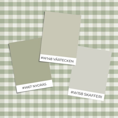 Bild på Färgsättning Checkered petite Green - 1031501-09 - 10300-01