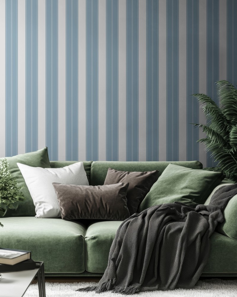 Bild på Heritage Dark Blue Stripes  - 1031801-10