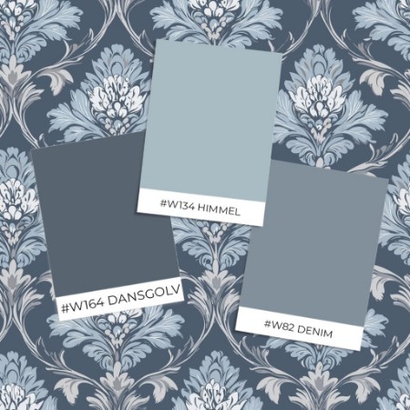 Bild på Färgsättning Vikarbyn Light Blue - 1082401-05 - 10374-01